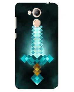 Чохол для Huawei Honor 6c Pro з картинкою «Алмазний меч неон» Чохол для Huawei Honor 6c Pro з картинкою «Алмазний меч неон»