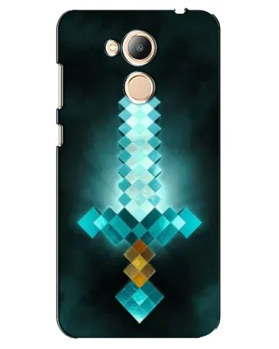 Чехол для Huawei Honor 6c Pro с картинкой «Алмазный меч неон» Чехол для Huawei Honor 6c Pro с картинкой «Алмазный меч неон»