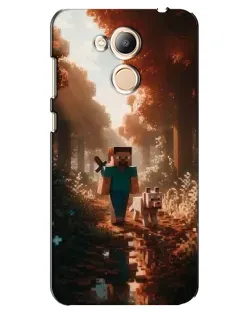 Чохол для Huawei Honor 6c Pro з картинкою «Стів у лісі» Чохол для Huawei Honor 6c Pro з картинкою «Стів у лісі»