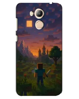 Чохол для Huawei Honor 6c Pro з картинкою «Стів біля вежі» Чохол для Huawei Honor 6c Pro з картинкою «Стів біля вежі»