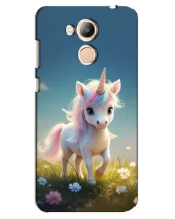Чехол для Huawei Honor 6c Pro с картинкой «Единорог на поляне» Чехол для Huawei Honor 6c Pro с картинкой «Единорог на поляне»