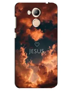 Чехол для Huawei Honor 6c Pro с картинкой «Сияние Имени Jesus»