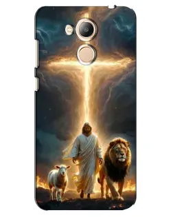 Чехол для Huawei Honor 6c Pro с картинкой «Лев Иуды и Свет»