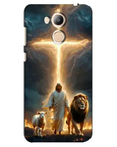 Чехол для Huawei Honor 6c Pro с картинкой «Лев Иуды и Свет»