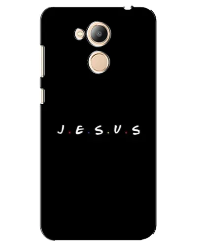 Чехол для Huawei Honor 6c Pro с картинкой «Точки веры J.E.S.U.S.»