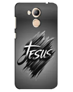 Чехол для Huawei Honor 6c Pro с картинкой «Надпись Jesus Graffiti»