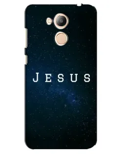 Чехол для Huawei Honor 6c Pro с картинкой «Звездное небо Jesus»
