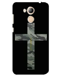 Чехол для Huawei Honor 6c Pro с картинкой «Милитари Крест»
