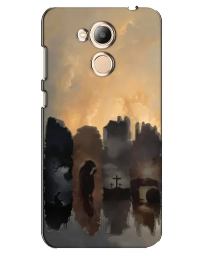 Чехол для Huawei Honor 6c Pro с картинкой «Дорога к вере»