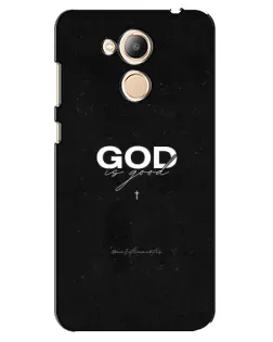 Чехол для Huawei Honor 6c Pro с картинкой «GOD — Бог над всем»