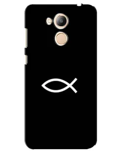 Чохол для Huawei Honor 6c Pro з картинкою «Символ риби Jesus»
