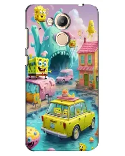 Чехол для Huawei Honor 6c Pro с картинкой «Монстр-трак приключения»