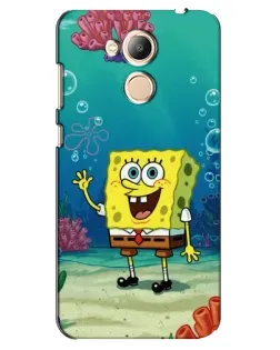 Чехол для Huawei Honor 6c Pro с картинкой «Подводный привет»