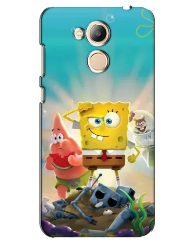 Чехол для Huawei Honor 6c Pro с картинкой «Спанч Боб победитель» Чехол для Huawei Honor 6c Pro с картинкой «Спанч Боб победитель»