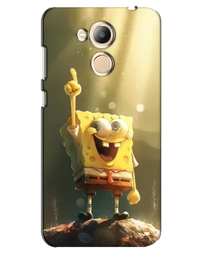 Чехол для Huawei Honor 6c Pro с картинкой «Сияющий Спанч Боб» Чехол для Huawei Honor 6c Pro с картинкой «Сияющий Спанч Боб»