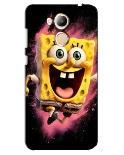 Чехол для Huawei Honor 6c Pro с картинкой «Взрывной Спанч Боб»