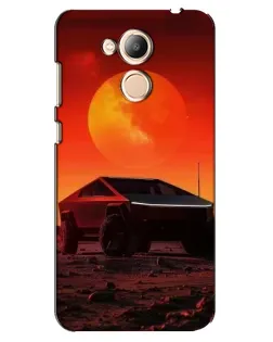Чехол для Huawei Honor 6c Pro с картинкой «Cybertruck на Марсе» Чехол для Huawei Honor 6c Pro с картинкой «Cybertruck на Марсе»