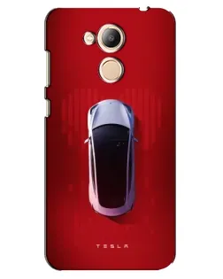 Чехол для Huawei Honor 6c Pro с картинкой «Tesla Top View» Чехол для Huawei Honor 6c Pro с картинкой «Tesla Top View»