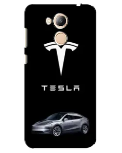 Чехол для Huawei Honor 6c Pro с картинкой «Tesla Model Y»