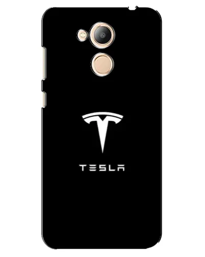 Чехол для Huawei Honor 6c Pro с картинкой «Tesla White Logo» Чехол для Huawei Honor 6c Pro с картинкой «Tesla White Logo»