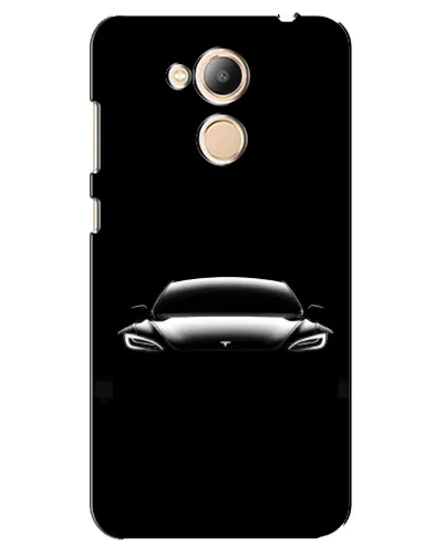 Чехол для Huawei Honor 6c Pro с картинкой «Фары Tesla Night» Чехол для Huawei Honor 6c Pro с картинкой «Фары Tesla Night»