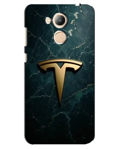Чехол для Huawei Honor 6c Pro с картинкой «Мраморная Tesla Gold» Чехол для Huawei Honor 6c Pro с картинкой «Мраморная Tesla Gold»