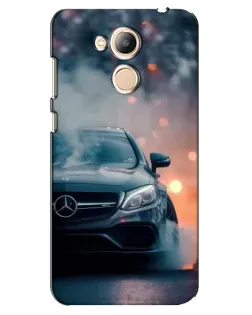 Чехол для Huawei Honor 6c Pro с картинкой «Mercedes — ночной город» Чехол для Huawei Honor 6c Pro с картинкой «Mercedes — ночной город»