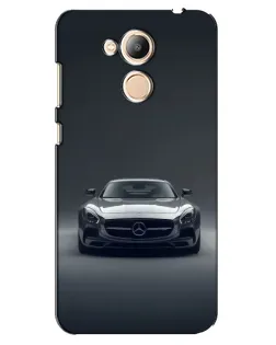 Чехол для Huawei Honor 6c Pro с картинкой «Mercedes на черном»
