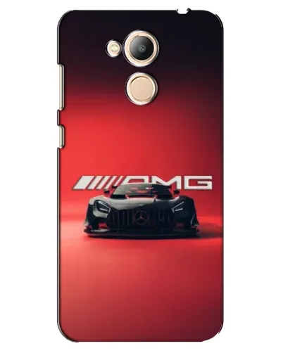 Чехол для Huawei Honor 6c Pro с картинкой «Mercedes AMG — красная линия»