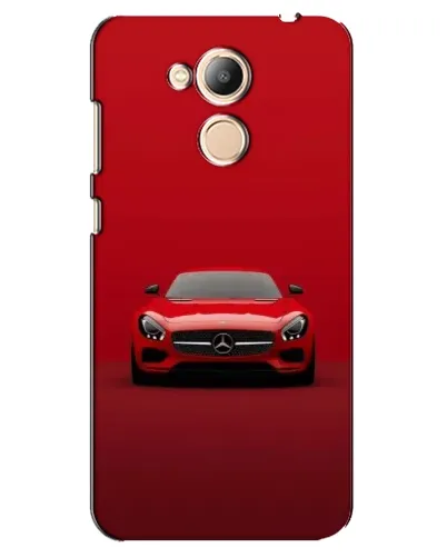 Чехол для Huawei Honor 6c Pro с картинкой «Красный Mercedes AMG»