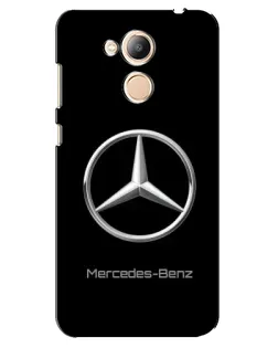 Чехол для Huawei Honor 6c Pro с картинкой «Mercedes Silver Logo»