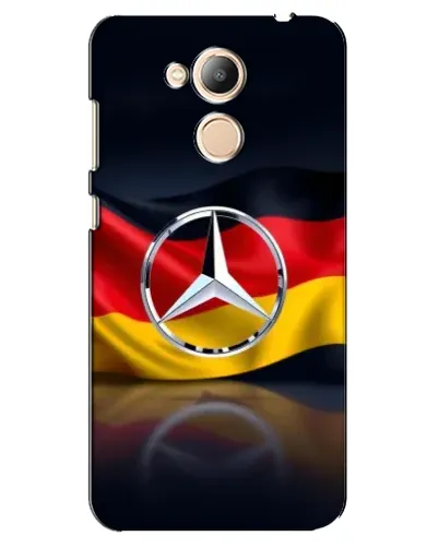 Чехол для Huawei Honor 6c Pro с картинкой «Mercedes — флаг Германии»