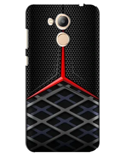 Чехол для Huawei Honor 6c Pro с картинкой «Mercedes Carbon Grid»