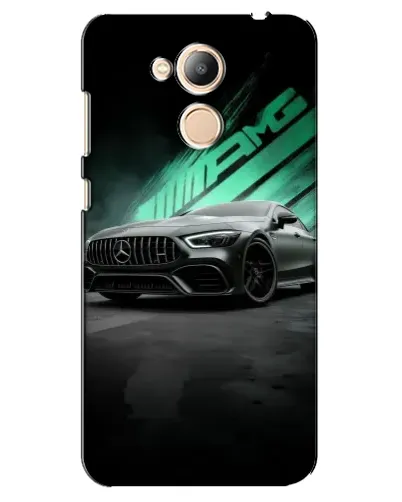 Чехол для Huawei Honor 6c Pro с картинкой «Темный Mercedes AMG»