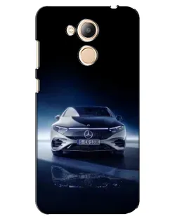 Чехол для Huawei Honor 6c Pro с картинкой «Ночной Mercedes EQ»