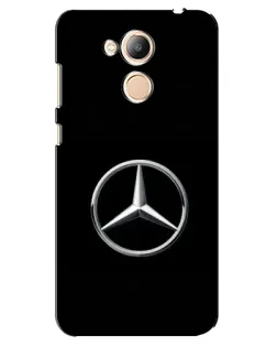 Чехол для Huawei Honor 6c Pro с картинкой «Mercedes классический лого»
