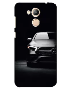 Чехол для Huawei Honor 6c Pro с картинкой «Свет фар Mercedes»