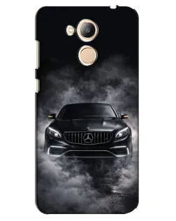 Чехол для Huawei Honor 6c Pro с картинкой «Mercedes в дыму»