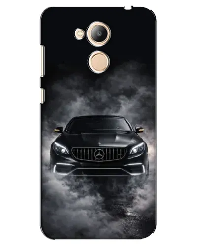 Чехол для Huawei Honor 6c Pro с картинкой «Mercedes в дыму»