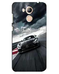 Чехол для Huawei Honor 6c Pro с картинкой «Гоночный Mercedes AMG»