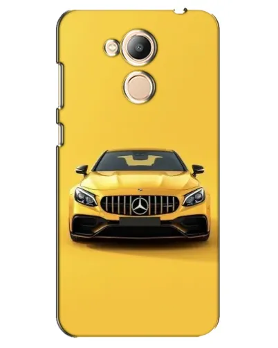 Чехол для Huawei Honor 6c Pro с картинкой «Желтый Mercedes GT»