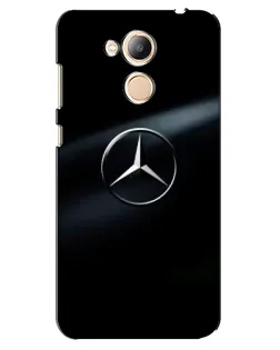 Чехол для Huawei Honor 6c Pro с картинкой «Mercedes на металле»