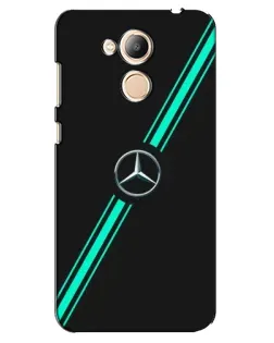 Чехол для Huawei Honor 6c Pro с картинкой «Спортивные линии Mercedes»