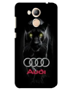 Чехол для Huawei Honor 6c Pro с картинкой «Пантера и Audi» Чехол для Huawei Honor 6c Pro с картинкой «Пантера и Audi»
