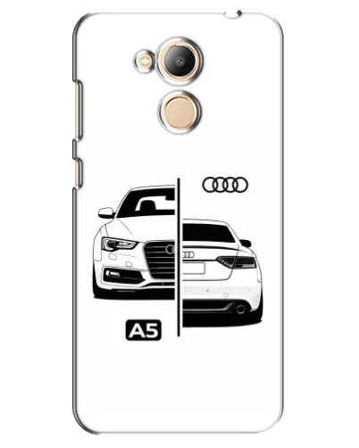 Чехол для Huawei Honor 6c Pro с картинкой «Audi — контрастный дизайн» Чехол для Huawei Honor 6c Pro с картинкой «Audi — контрастный дизайн»