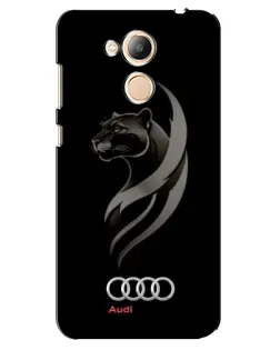 Чехол для Huawei Honor 6c Pro с картинкой «Графика — пантера и Audi» Чехол для Huawei Honor 6c Pro с картинкой «Графика — пантера и Audi»