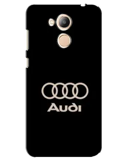 Чехол для Huawei Honor 6c Pro с картинкой «Audi — золотой логотип» Чехол для Huawei Honor 6c Pro с картинкой «Audi — золотой логотип»