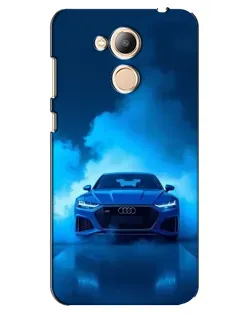 Чехол для Huawei Honor 6c Pro с картинкой «Audi — голубая энергия» Чехол для Huawei Honor 6c Pro с картинкой «Audi — голубая энергия»