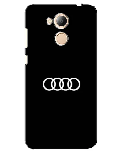 Чехол для Huawei Honor 6c Pro с картинкой «Audi White Logo» Чехол для Huawei Honor 6c Pro с картинкой «Audi White Logo»