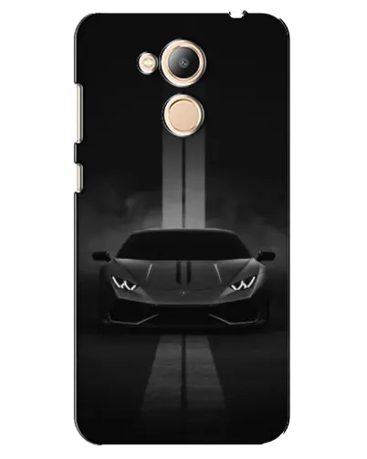 Чехол для Huawei Honor 6c Pro с картинкой «Lamborghini симметрия дорог»